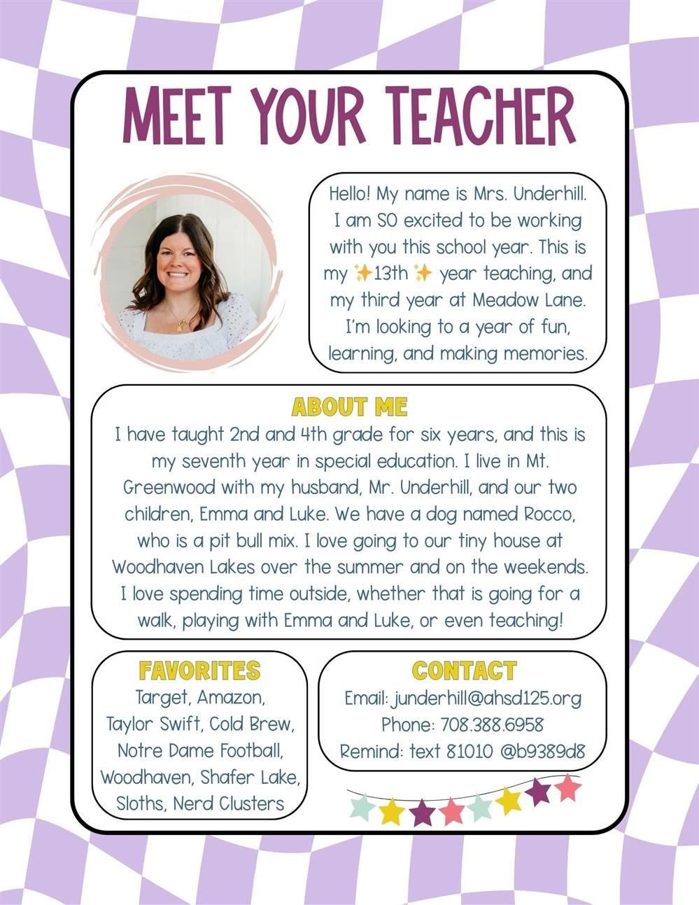 Meet the Teacher